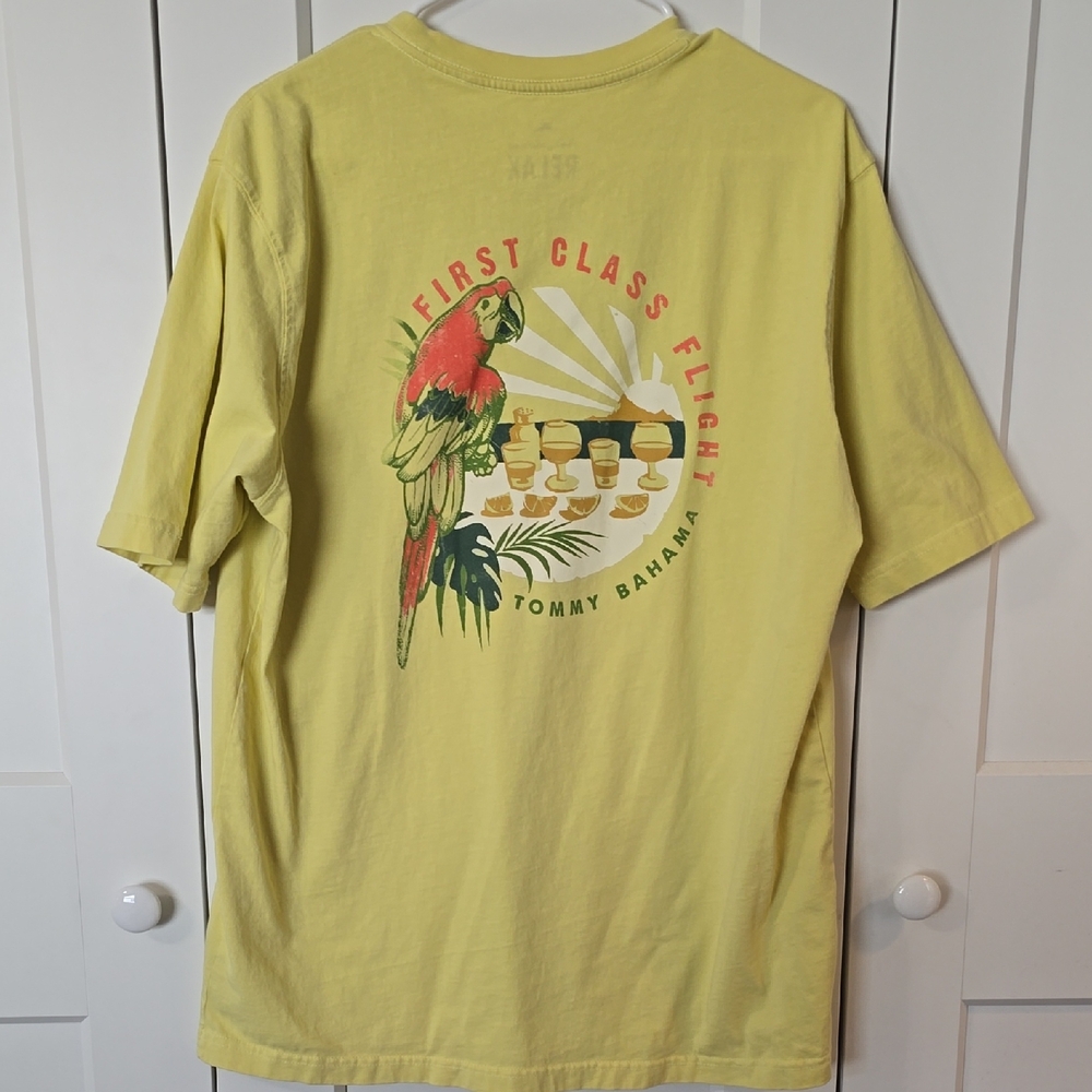 Tommy Bahama Yellow Parrot Tee